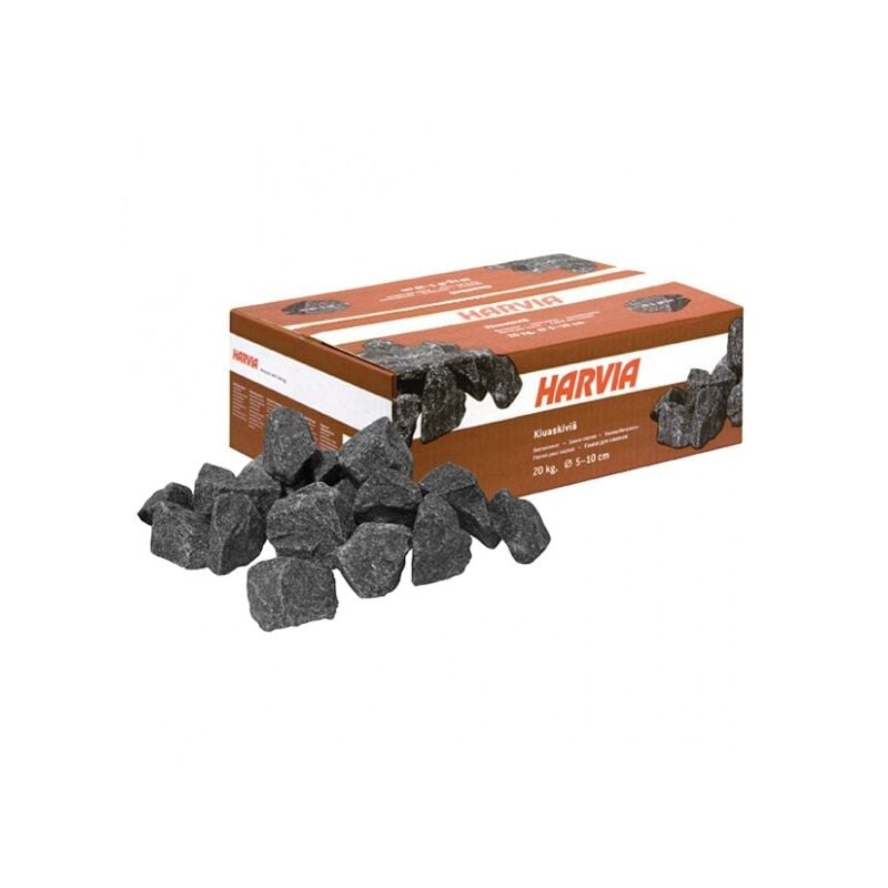 Harvia - Pierres pour poêle électrique 20kg ø 10-15 cm