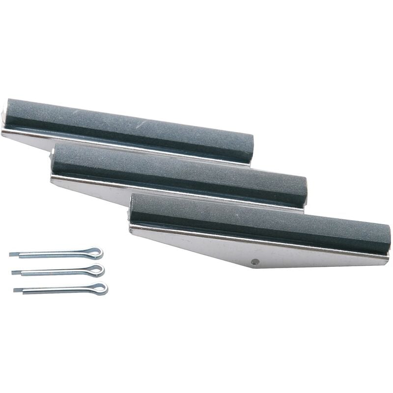 Bgs Technic - pierres de rechange pour art. 1157 mâchoires 100 mm k 280 3 pièces bgs 1257