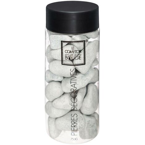 Pierres déco grand modèle gris 750g - Atmosphera créateur d'intérieur