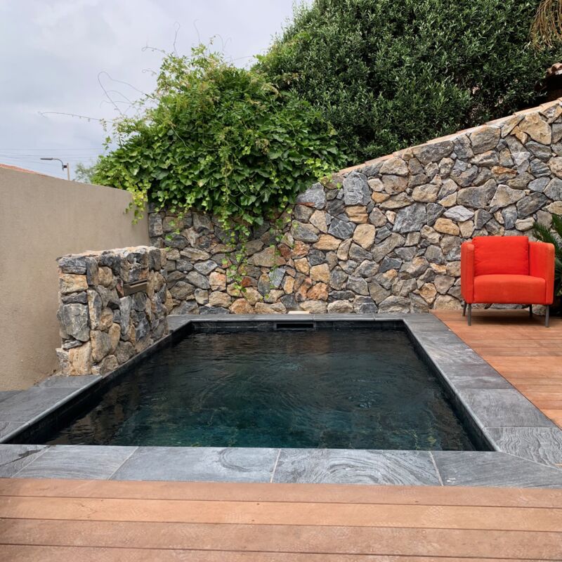 Stone By Stone - Pierres Sèches - Parement mural - naxos - Opus incertum - Naturelle - (1 m²)