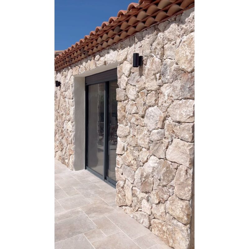 Stone By Stone - Pierres Sèches - Parement mural - scabos - Caisse 13 m² - Naturelle - (13 m²)