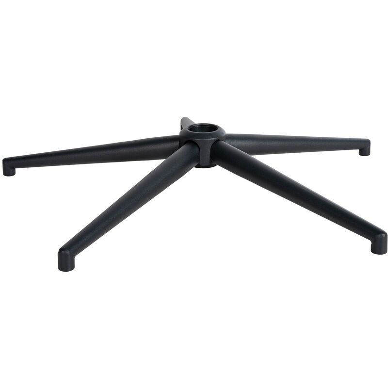 Piétement Carré Noir Noir 65 cm