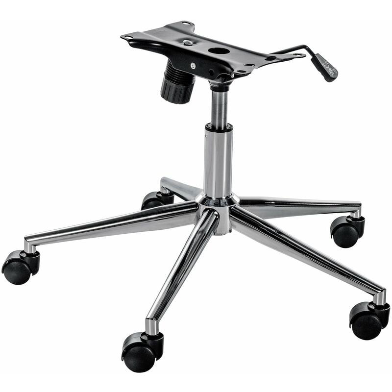 CLP - Piètement de remplacement pour chaise de bureau Chrome
