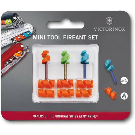 Pietra focaia con Acciarino per fuoco – Kit avvio fuoco Campeggio - Victorinox 4.1330.B1