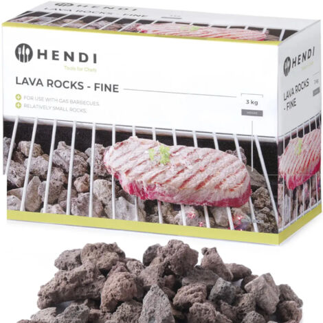 Pietra lavica per grill a gas 3kg - Hendi 152706