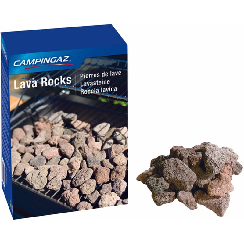 Image of Pietra lavica roccia lavica Campingaz per barbecue a gas 3 Kg cod013