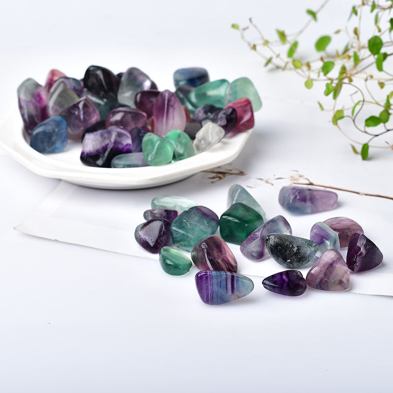 Pietra preziosa naturale cristallo colore Fluorite...