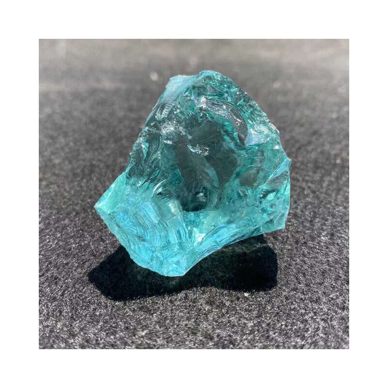 Pietra smaltata verde smeraldo pietre di cristallo...