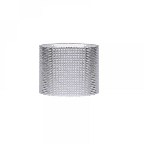 Pieza (5 cm x 5 m) de cinta adhesiva impermeable superfuerte con fuerte sujeción para grietas, fugas y agujeros,