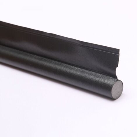 Pieza 96 cm (negro) tira de sellado de puerta inferior autoadhesiva burlete de puerta protección contra el ruido