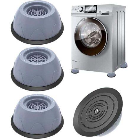 pieza de almohadilla antideslizante amortiguadora para lavadora, elevación de 8 cm, base universal para tambor de refrigerador a prueba de humedad, almohadilla para pies de 10 cm
