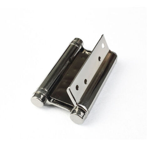 Pieza de bisagras de puerta de acero inoxidable, bisagra para muebles a prueba de óxido, tornillo, bisagra de resorte, bisagra de puerta batiente para bar, cafetería, puerta doble,