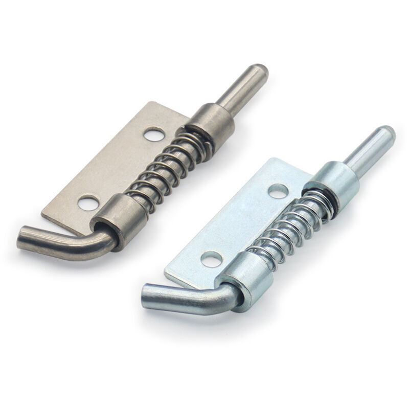 Pieza de bloqueo fija con resorte (tono plateado, lado izquierdo)