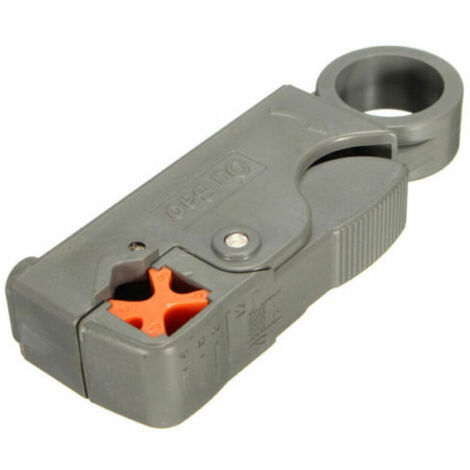 pieza de pelacables coaxiales, cuchillo pelacables, abrazadera pelacables, alicates para cables, pelacables, gris,