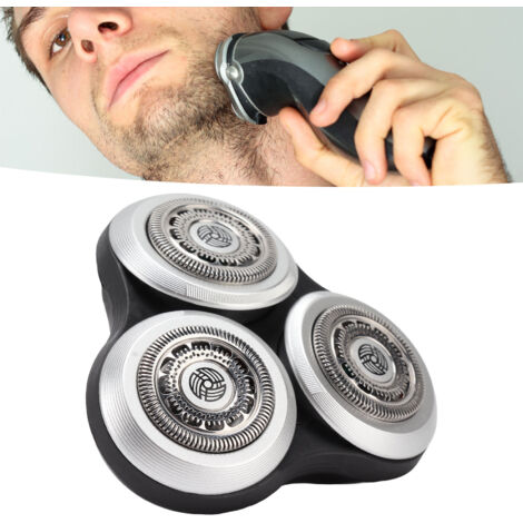 Pieza de repuesto para recortadora de barba, compatible con SH90, SH70, RQ11, RQ12, S9000 y S7000, fabricada en ABS y acero inoxidable.