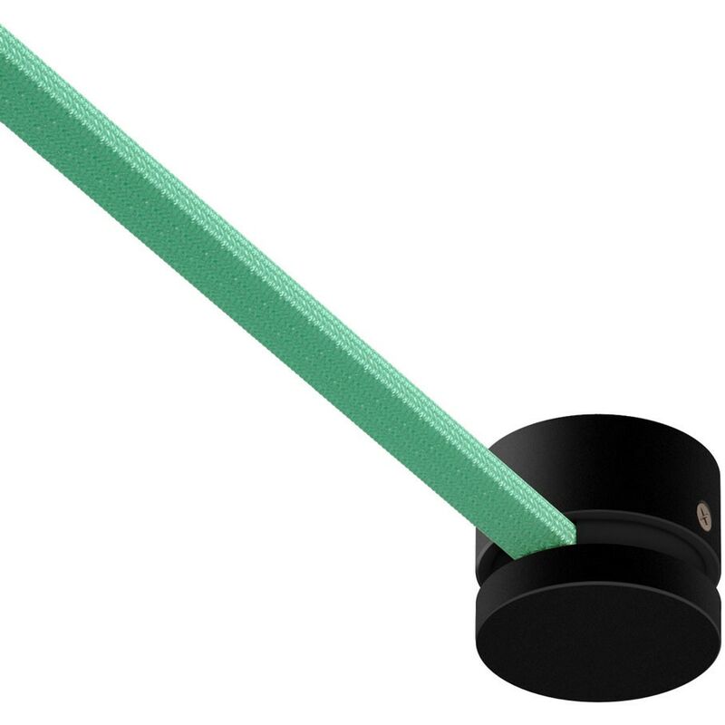 

Pieza final madera Filé System para cable textil guirnalda. Fabricado en Italia | Negro - Negro