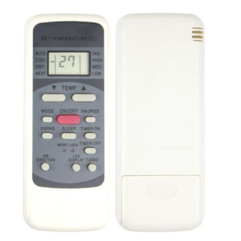 Pieza Nueva moda Control remoto de repuesto universal para aire acondicionado Midea Adecuado para control remoto de aire acondicionado Midea