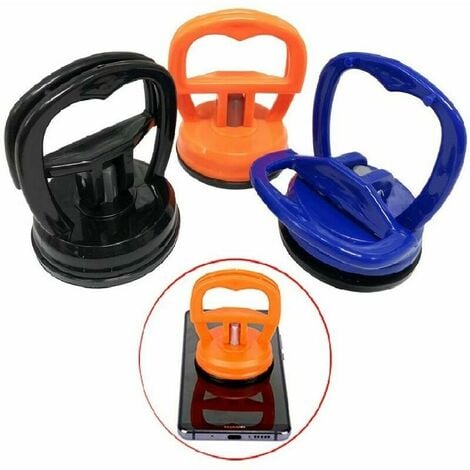 SOLEIL piezas de 5,5 CM, extractores de abolladuras de succión para trabajo pesado, ventosas para coche, cuerpo recto para pantalla de teléfono móvil, herramienta de extracción de coche, Mini ventosa de vidr