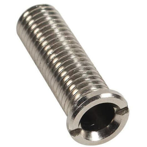 piezas de acero inoxidable 304 para colador de fregadero de cocina, tornillo roscado para colador de residuos, conector M12 × 45 mm, perno para fregadero.