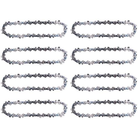 piezas de cadena de acero de 4 pulgadas para motosierra, para sierra de poda eléctrica, accesorio de jardinería de repuesto