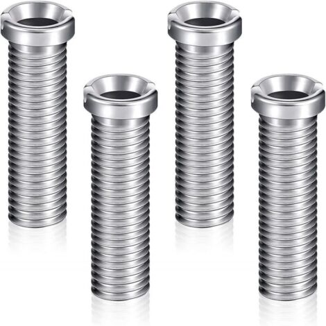 piezas de colador de desagüe de fregadero de acero inoxidable con tornillo para el hogar