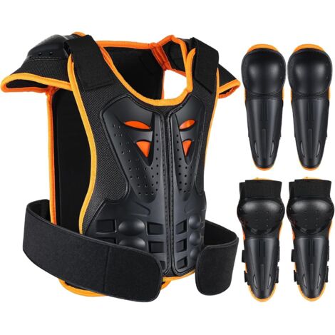 piezas de equipo de protección para motocicletas para niños, nuevo modelo 2024, rodilleras transpirables creativas, equipo de motocross para niños, ciclismo todoterreno, esquí, patinaje, s