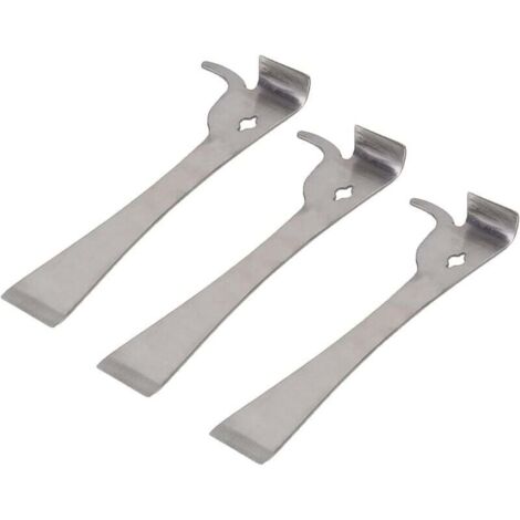 Piezas de herramientas para raspar colmenas, gancho en J pulido, herramientas multifuncionales para apicultura, equipo de apicultura, herramienta manual para colmenas, suministros de apicultura