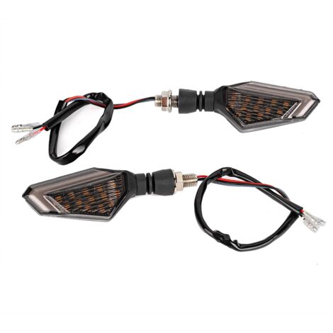 Piezas de motocicleta: 22 intermitentes LED, 2 colores, luces de circulación diurna, adecuadas para Suzuki