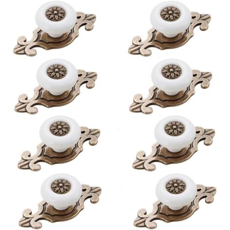 piezas de perillas para muebles estilo vintage, perillas para cajón, perillas para muebles, perillas para cajón con tornillos, accesorios
