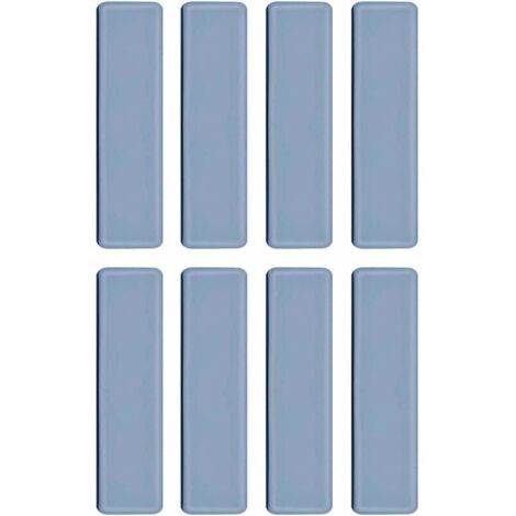 Piezas Deslizadores de teflón adhesivos Deslizadores de teflón Deslizadores de teflón para muebles Deslizadores de teflón autoadhesivos Deslizadores de muebles redondos para sillas y sillones (B)