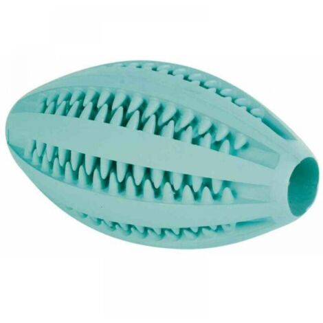Piezas Divertido Perro Futbolista Menta Caucho Natural 11,5 cm