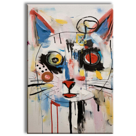 Pigatto -  Quadro Canvas Contemporaneo su telaio in legno - Misura: 70x100 cm