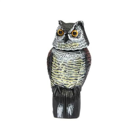 Pigeon Repellent - Luminous Reflective Owl Bird Scarer, Anti Bird Scarecrow - to Keep Pigeons Crows and More Away