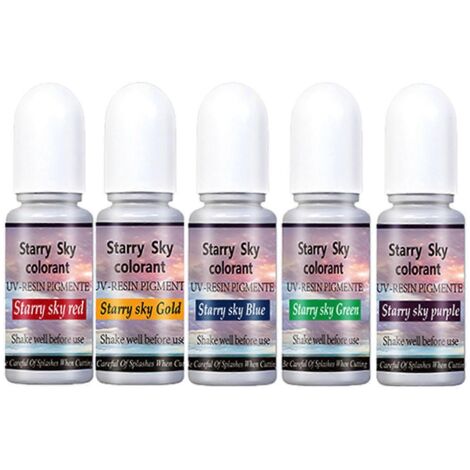 Pigment époxy liquide, colorant UV pour résine époxy, pour la coloration de bijoux en résine UV