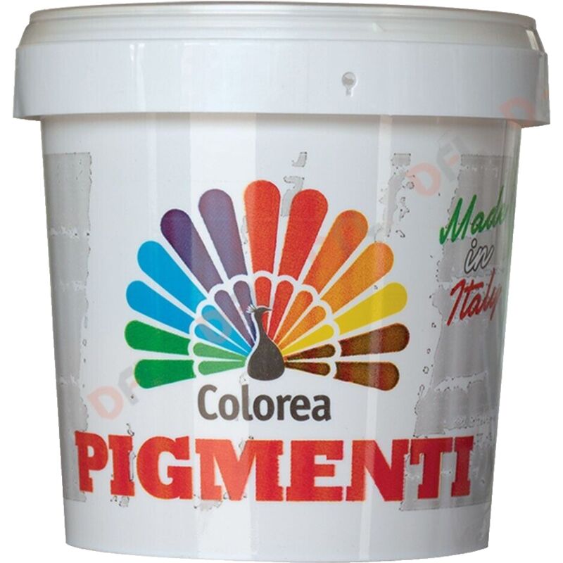 Image of Pigmenti in Polvere per Calce Naturale in Barattolo da 500 g – Colore ambra bruciata