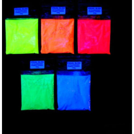 Pigmento colore fluorescente da 20 o 50 gr per resina epossidica fai da te legno