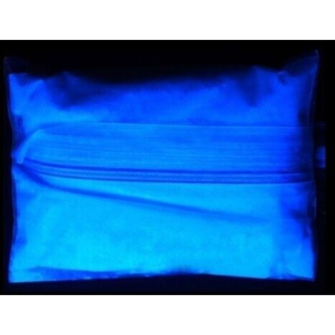 Pigmento colore fluorescente da 20 o 50 gr per resina epossidica fai da te legno colore principale: azzurro 50 grammi