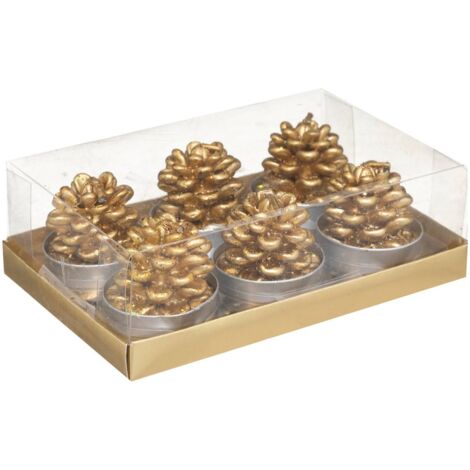 Pigna tea light x 6 140 g - Feeric lights & christmas