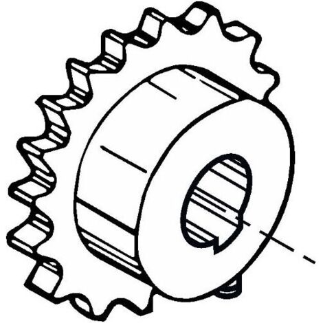 Pignon 1/2” Z20 - Acc. Mec 200Lb FADINI