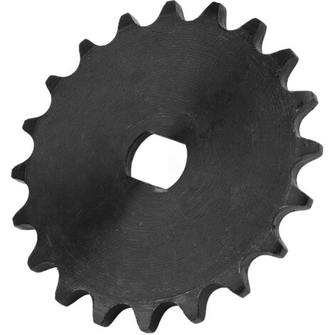 Pignon 420 en acier carbone 20 dents pour moteur MY1020, durable et haute précision, compatible moteurs à engrenages.