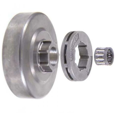 Pignon à bague pour tronçonneuse Alpina 3/8"LP. 7 dents. Hauteur cloche 14 mm
