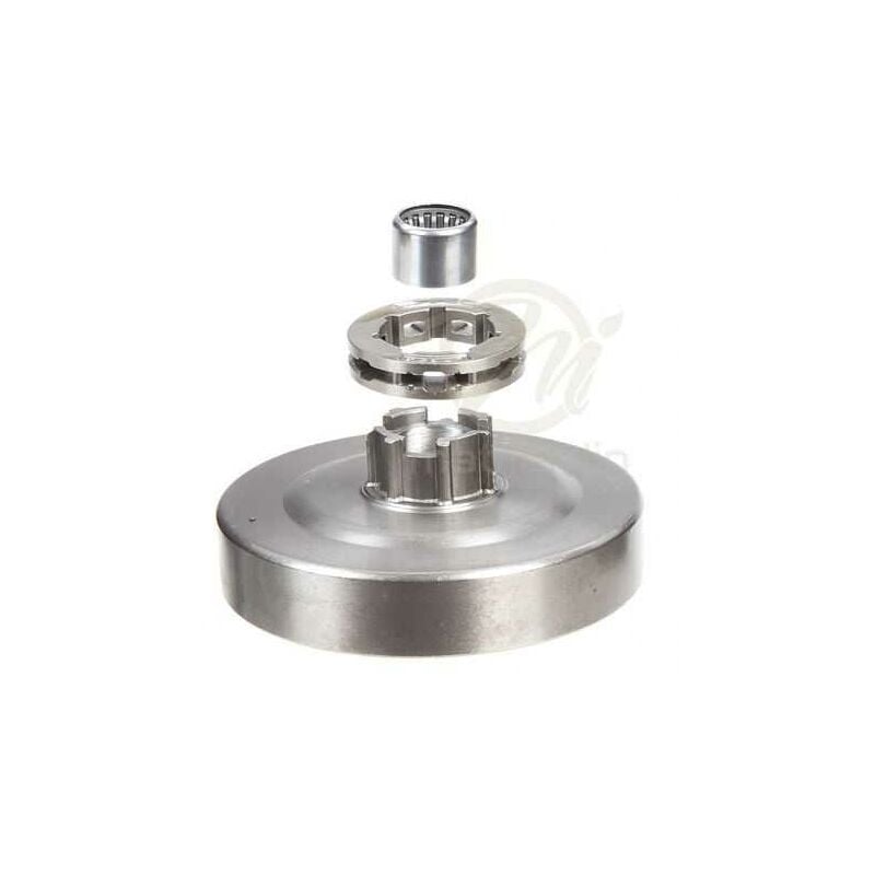 Pignon à bague pour tronçonneuse Husqvarna 3/8". 7 dents. Hauteur cloche 16,7 mm