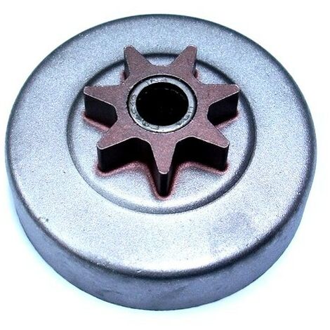 Pignon chaîne tronçonneuse Husqvarna – Type étoile 7 dents PAS 325 – Diamètre extérieur 67 mm – Compatible modèles 36 41 136 142 230 235 240 – 530048132