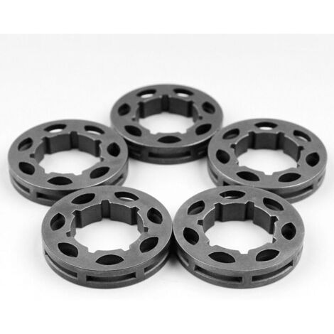 Pignon de Chaîne 3/8 Pouces 7 Dents 19 mm pour Tronçonneuse MS360 MS310 154 254 50 51 55 Pièces Détachées 5 Unités