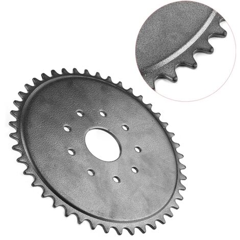 Pignon de chaine 9 trous 44 dents pour moteur bicylcette motorisée 49cc 66cc 80cc