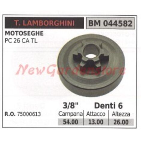 Pignon de cloche d'embrayage tronçonneuse T. LAMBORGHINI PC26CATL 044582
