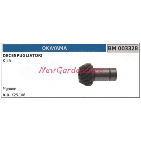 Pignon de débroussailleuse OKAYAMA K 25 003328