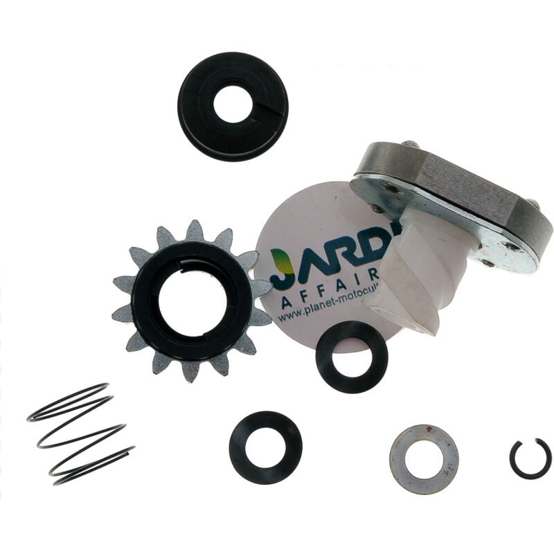 Jardiaffaires - Pignon de démarreur métal 14 dents compatible avec Briggs Stratton