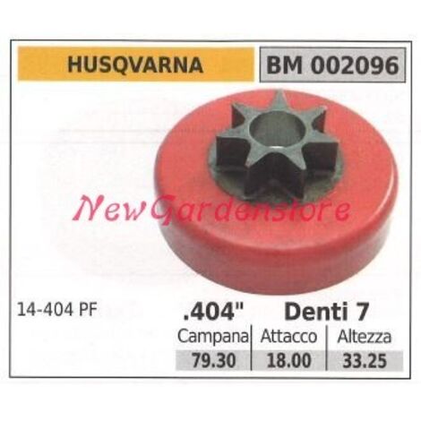 Pignon de moteur de tronçonneuse HUSQVARNA .404' dents 7 002096