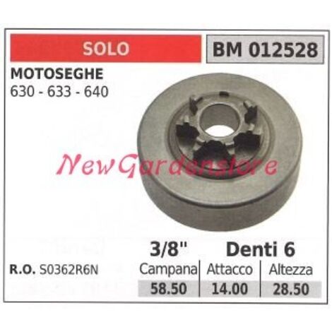 Pignon de moteur de tronçonneuse UNIQUEMENT 630 633 640 3/8' dents 6 012528